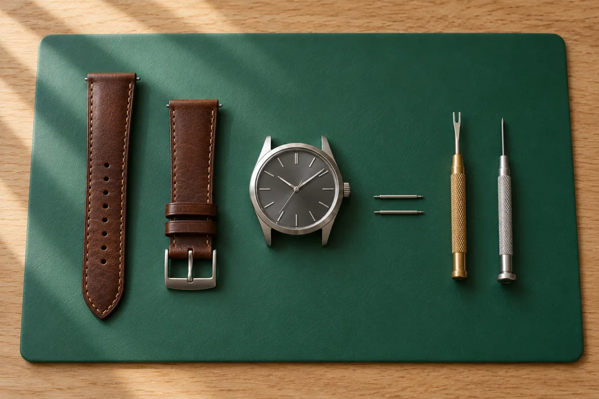 Outils d'horloger : ce que tu peux faire seul sur ta montre